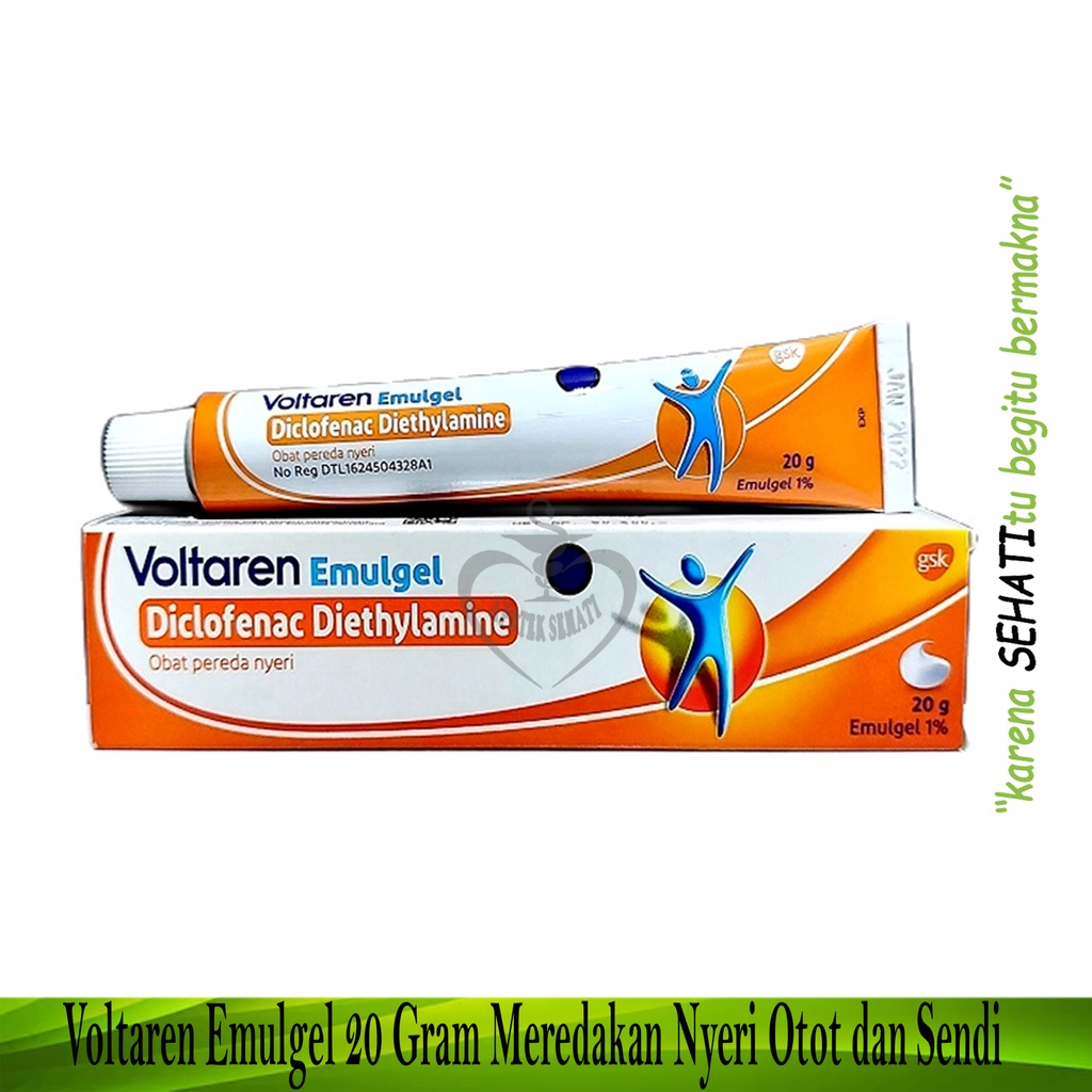 All varian VOLTAREN EMULGEL Pereda Nyeri Otot Keseleo Sendi Kaku