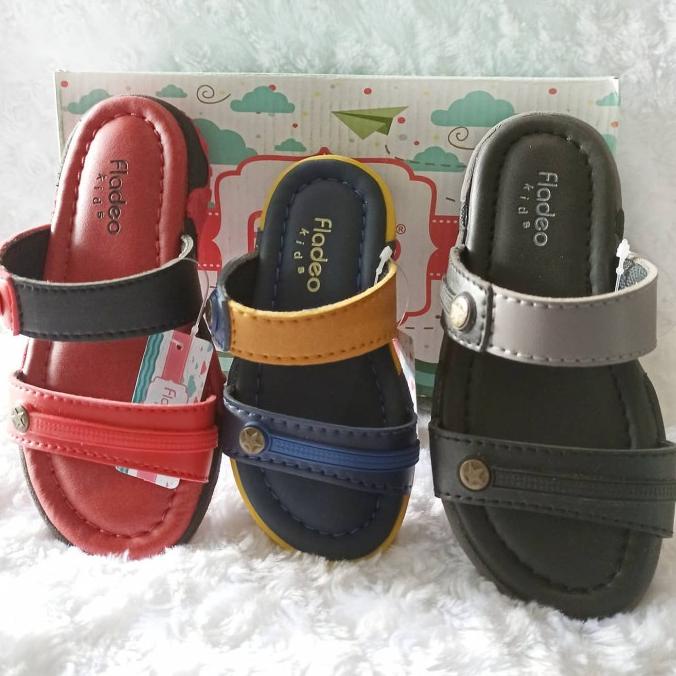 Sale Sandal Selop Anak Cowok Brand Fladeo - Paling Diminati