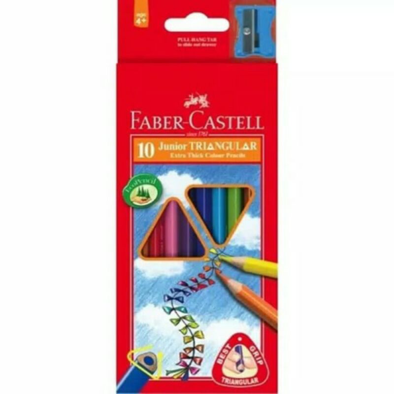 

pensil warna junior faber castell cat kayu