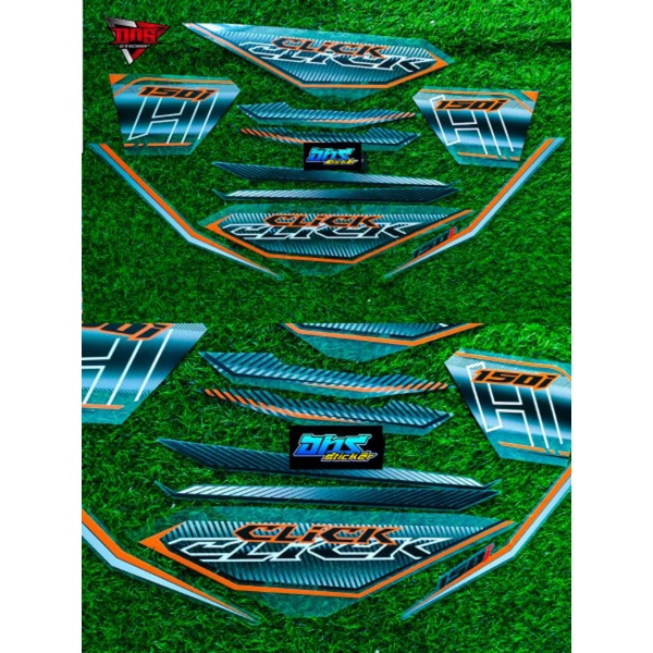 Striping Transparan Vario Led old 125 150 2015-2017