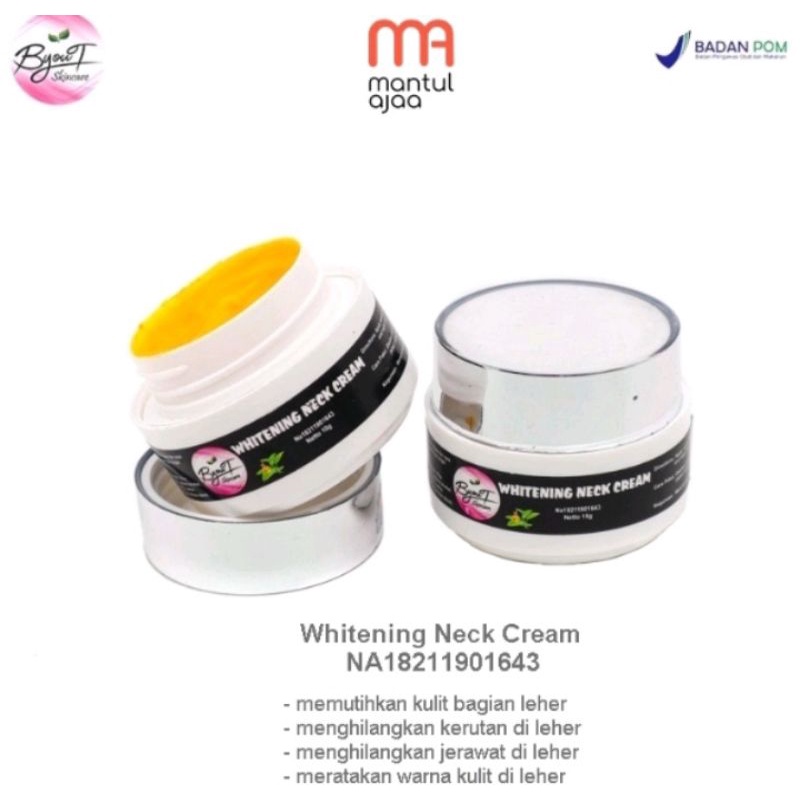 whitening neck cream