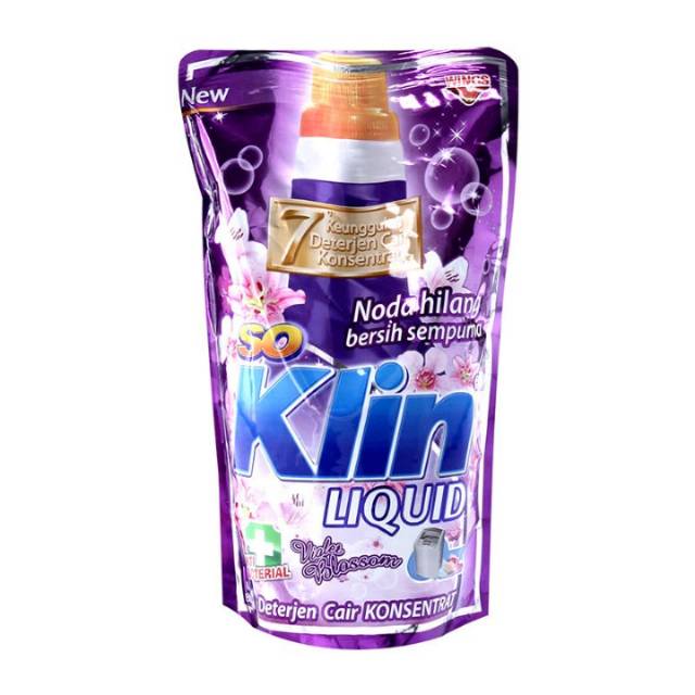 Soklin liquid detergent cair