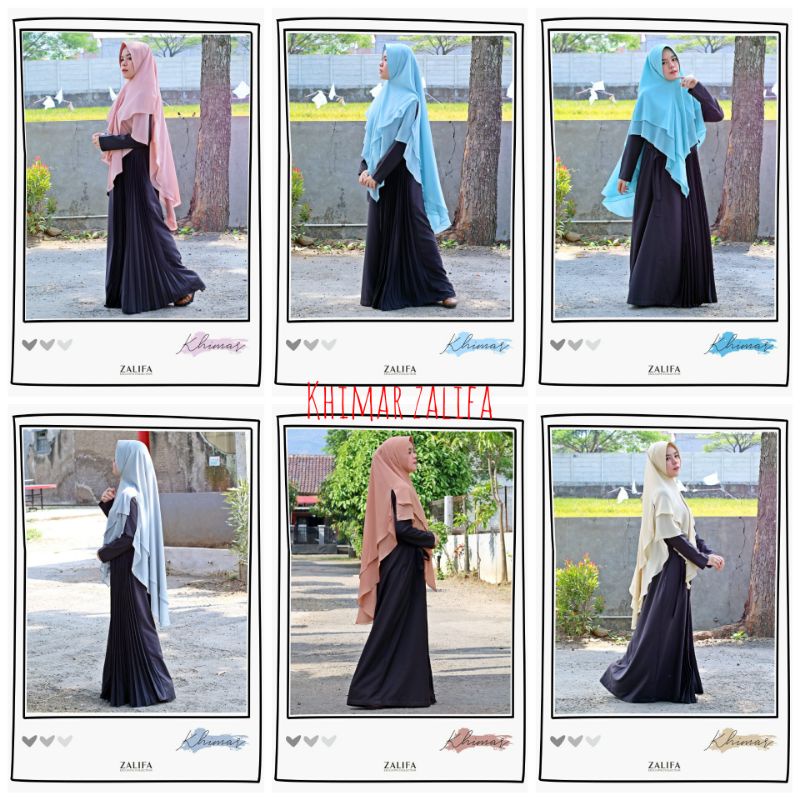 Khimar syar'i by Zalifa