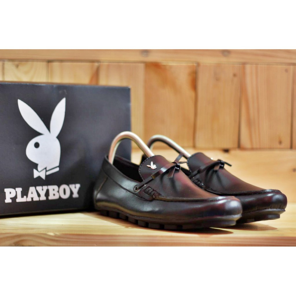 sepatu - sepatu kerja - sepatu pria - slip on - playboy