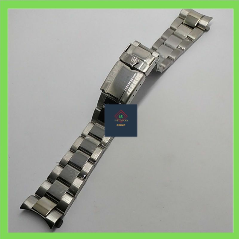 STRAP TALI JAM TANGAN ROLEX DAYTONA SILVER RANTAI STAINLESS ROLEX
