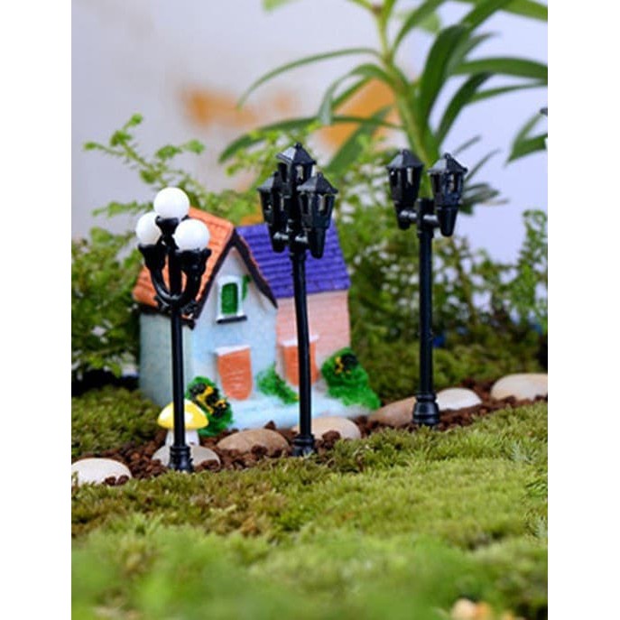 Miniatures - Terrariums - Fairy Garden - Lampu Taman 10 Model