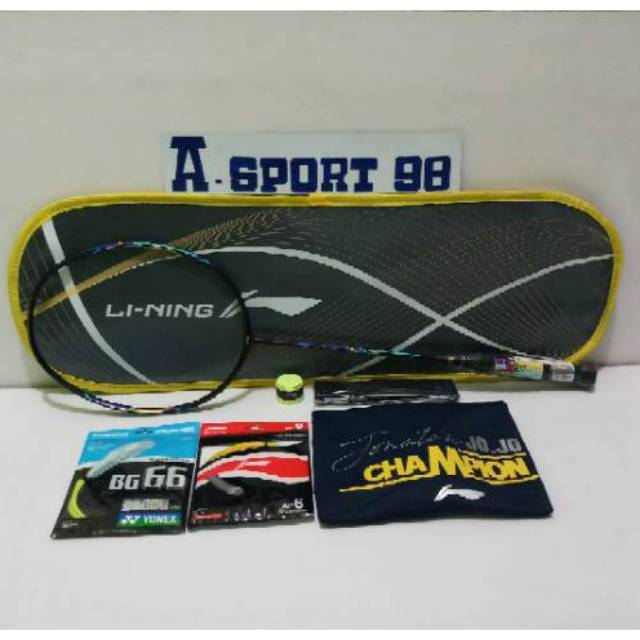 RAKET BADMINTON ORIGINAL LINING JOJO 7000 JONATHAN CHRISTIE