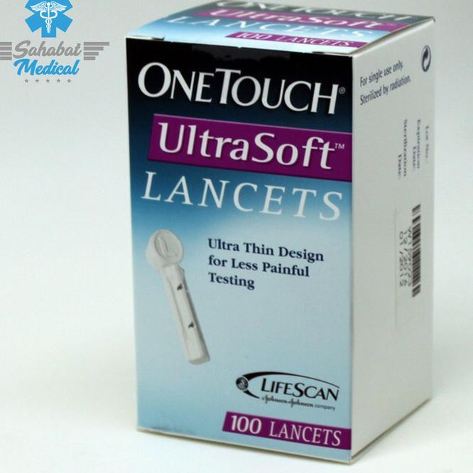 Terkini OneTouch Ultra Soft Lancets / Jarum Cek Darah One Touch Ultra EAW