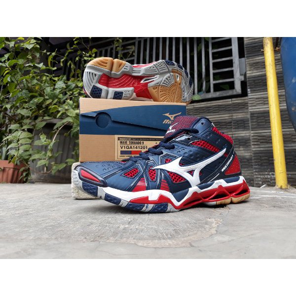 SALE sepatu volly mizuno tornado 9 mid original vietnam