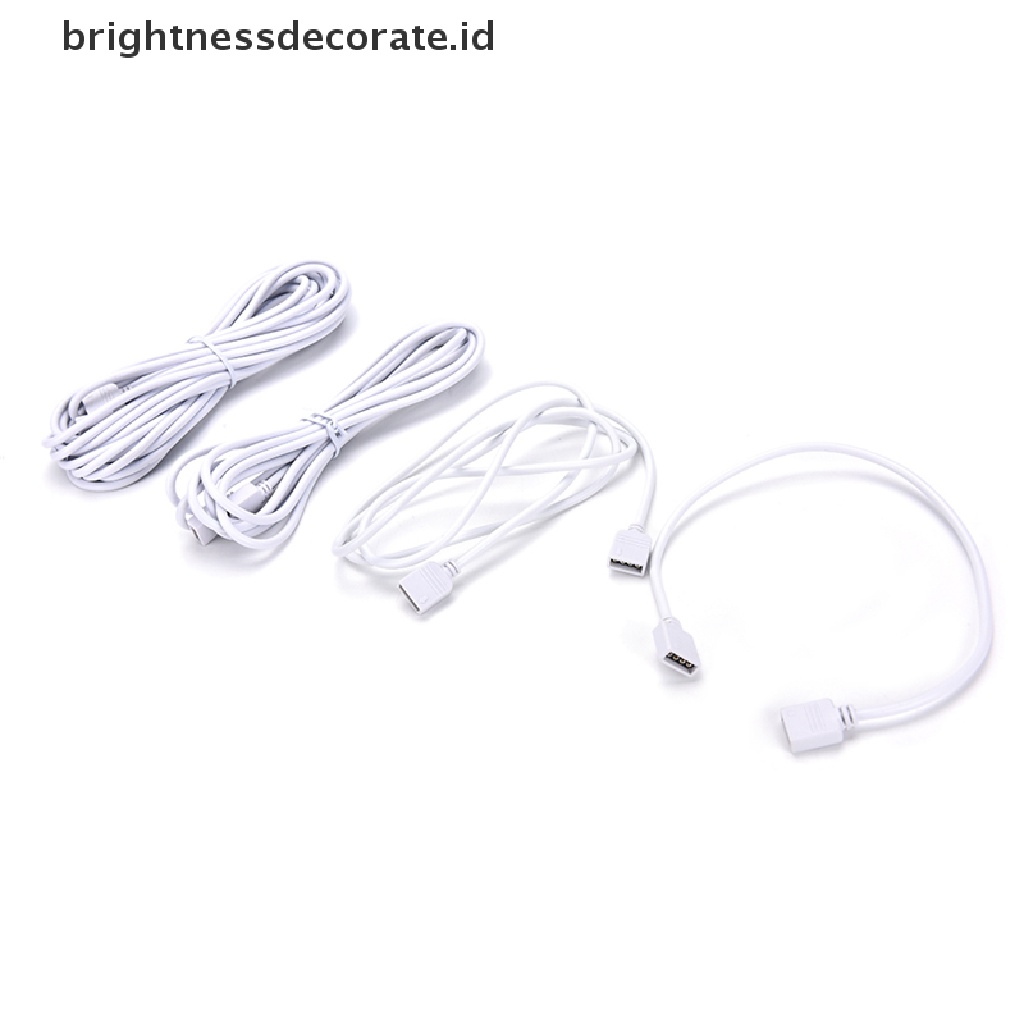 [birth] 4Pin Extension Wire Cable Cord Connector 2.5M For RGB 5050 3528 LED Strip Light [ID]