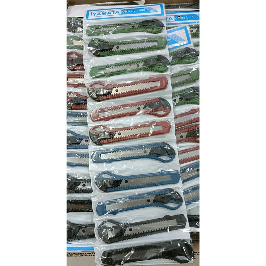 PISAU CUTTER BESAR L500 YAMATA KUALITAS PATEN TAJAM TERMURAH