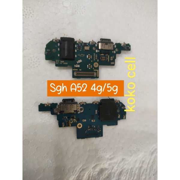 Papan pcb charger samsung galaxy A52 original ready