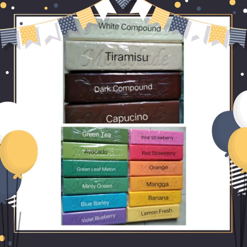 

Mercolade Cokelat Batang Warna-Warni
