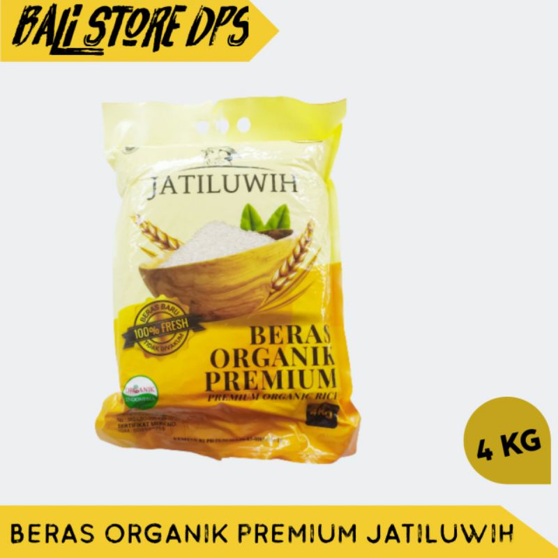 

BERAS ORGANIK PREMIUM JATILUWIH 4 KG / PREMIUM ORGANIC RICE JATILUWIH 4KG ORIGINAL