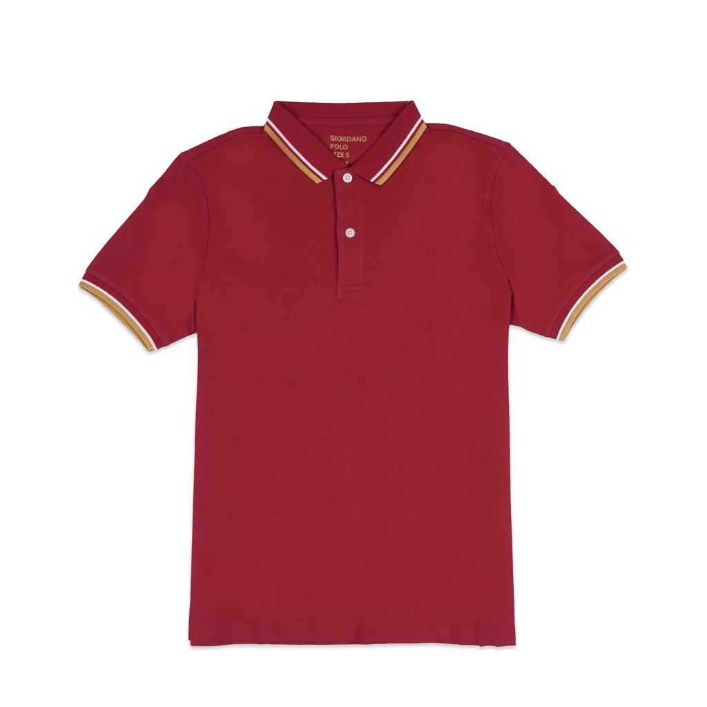  Giordano  Men Tipping Polo  Shopee Indonesia