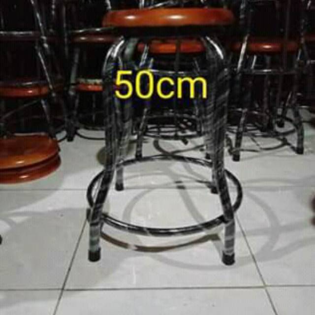 Kursi bakso tinggi 50cm