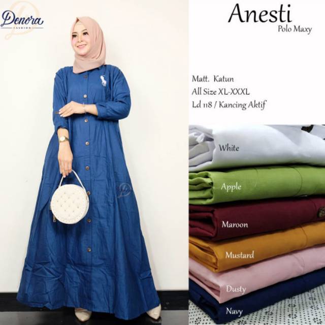 ANESTI POLO MAXY | GAMIS KATUN JUMBO POLO
