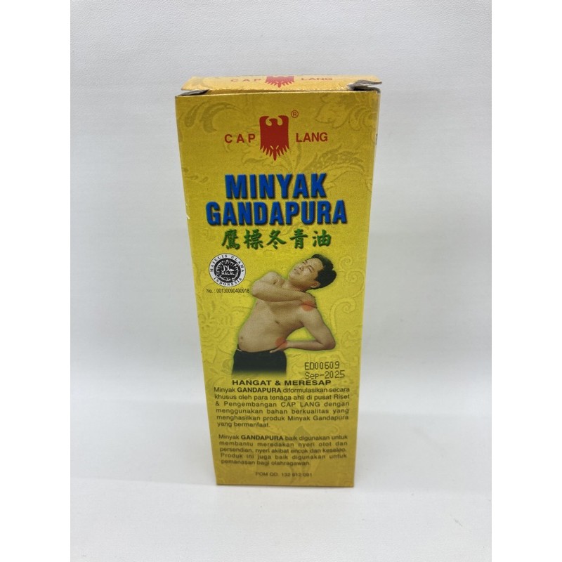 Caplang MINYAK GANDAPURA 60ml [FREE BUBBLE]