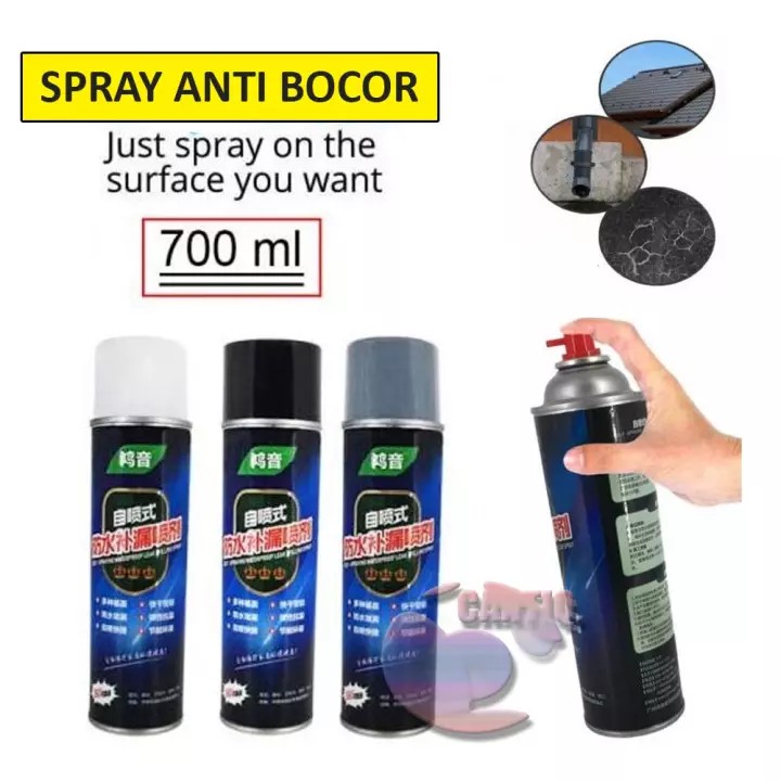 [LARGE] Spray Pelapis Anti Bocor 700 ML / Semprotan Pelapis Dinding Waterproof 700 ML