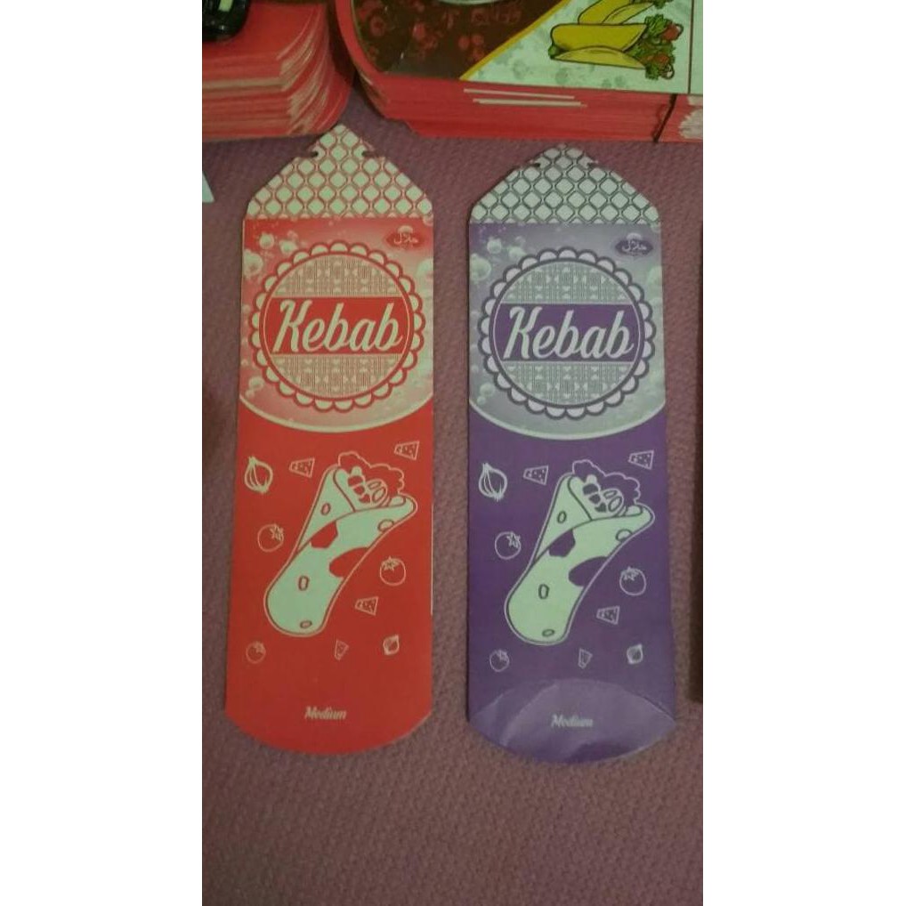 

As470Z Box Kardus Kemasan Kebab Medium Isi 100 Plus Bonus Tarikan Dalem Sazz