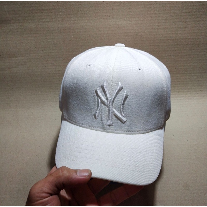 Topi NY Yankees MLB putih white