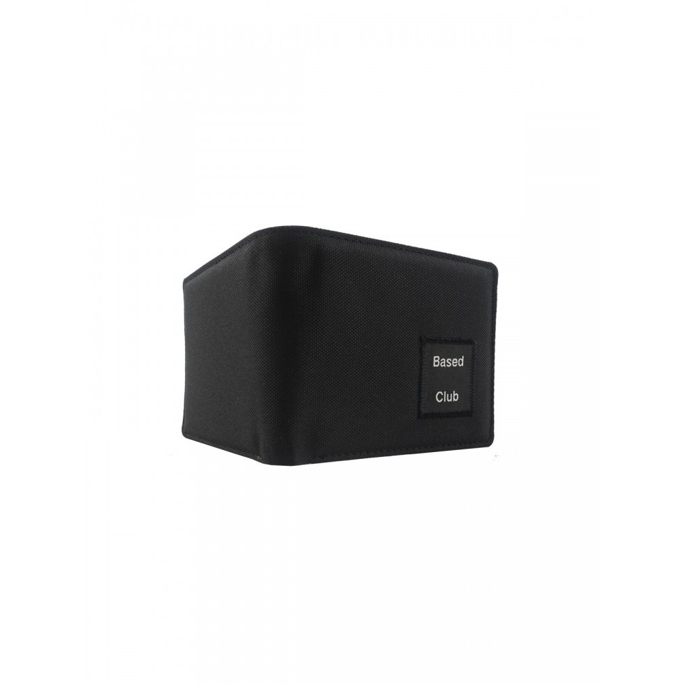 Based Club Corvet Dompet Lipat Hitam