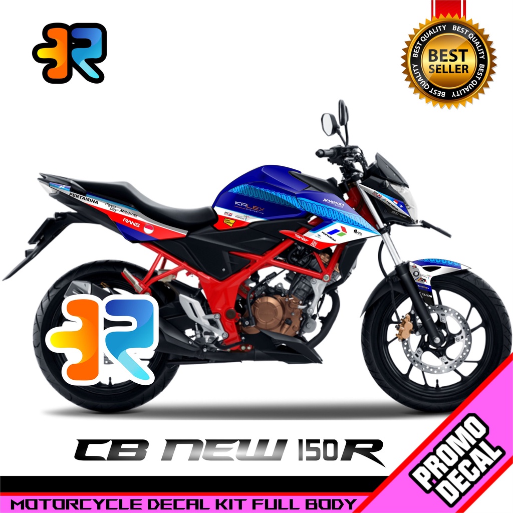 Decal Motor CB 150R New Desain Mandalika Sticker Decal Full Body