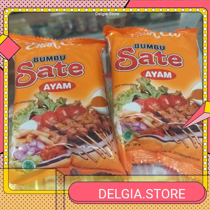 

BUMBU SATE AYAM ENAK ECO 185gr