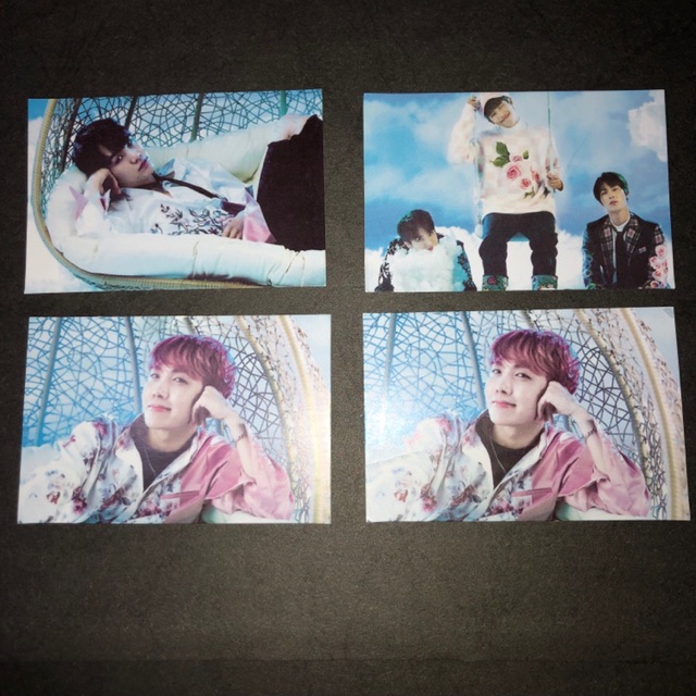 [WTS] BTS OFFICIAL THE WINGS TOUR MINI PHOTOCARD JIN JUNGKOOK RM JHOPE PHOTOCARD