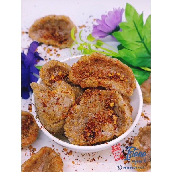 

Jengkol Membara / Kerupuk Jengkol Pedas