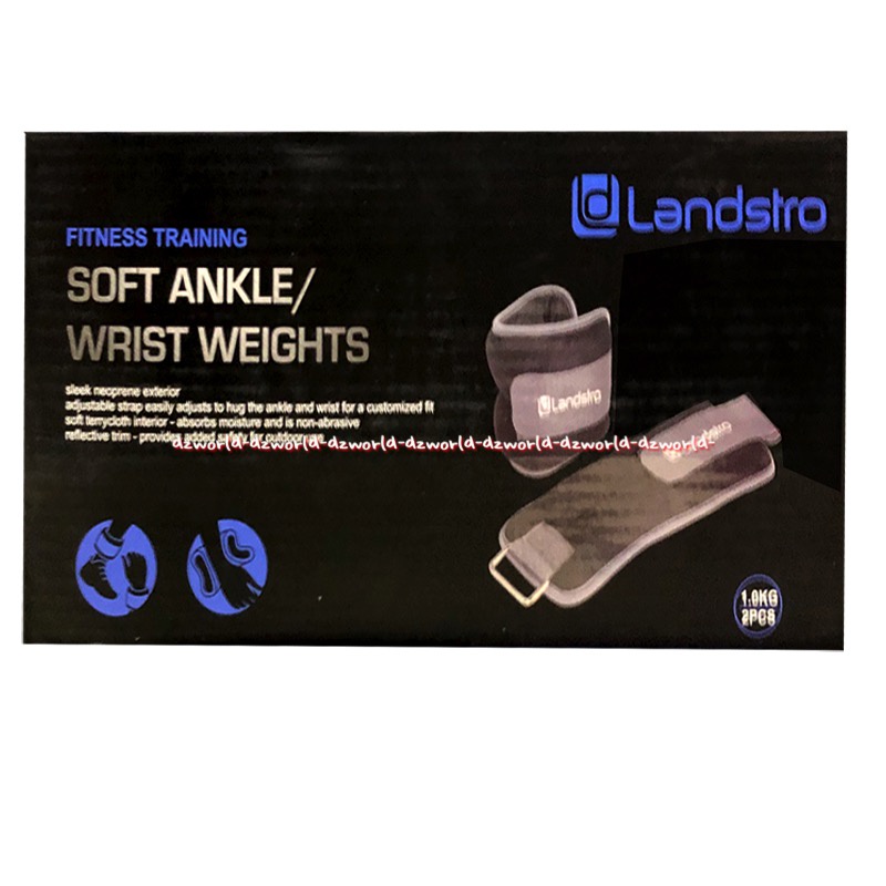 Landstro Fitness Training Soft Ankle Wrist Weight Pemberat Pergelangan Tangan atau Kaki Land Stro Alat Olah Raga Fitnes