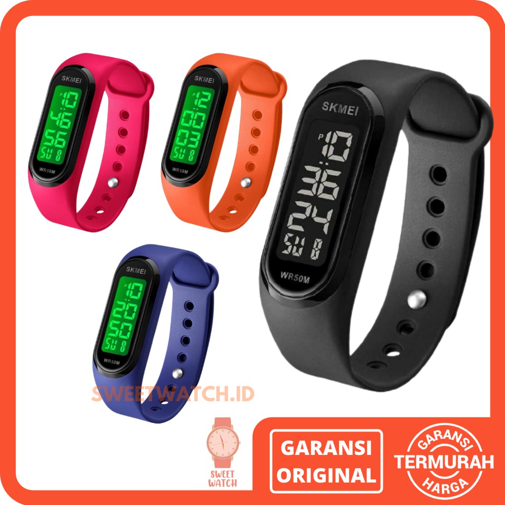 Jam Tangan SKMEI 1666 Jam Skmei Jam Tangan Cewek Jam Tangan Wanita Jam Tangan Digital Jam Cewek
