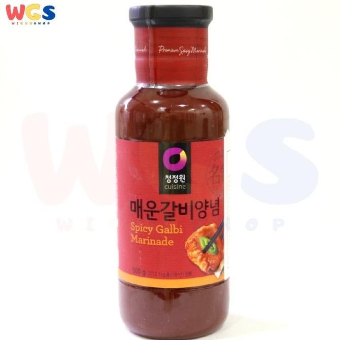 

Chung Jung One Korean Bbq Sauce Spicy Galbi Marinade 500g