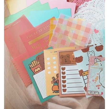 Vintage Aesthetic Journal Kit - Dekorasi Vintage Bujo Ver_04 (40pcs)