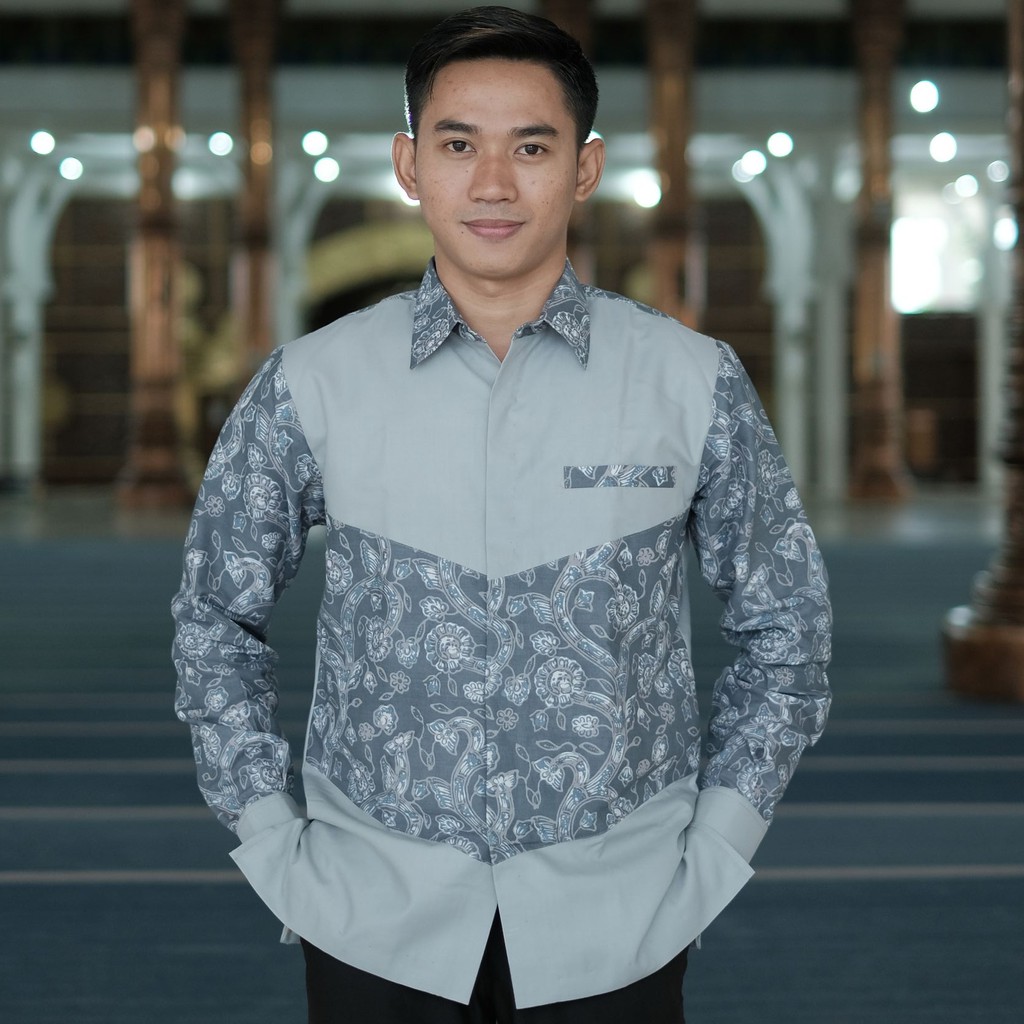 Model Kemeja Batik Pria Asli Jambi Berkualitas - Zallatra X4