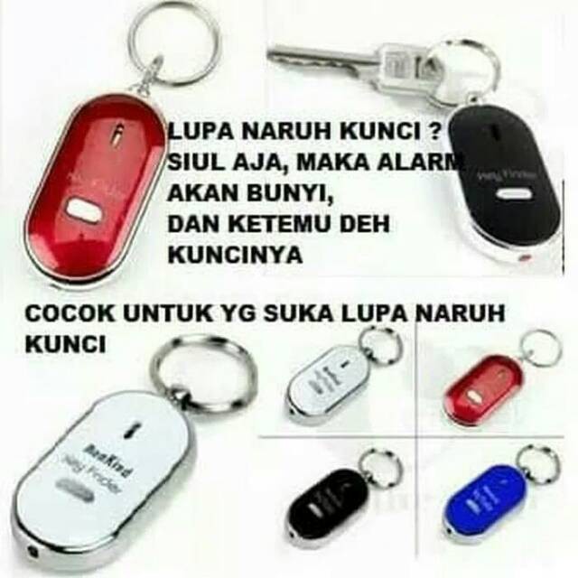 [NEW] Gantungan Kunci Siul / Key Finder / Pencari Kunci Murah Unik Gantungan Kunci Siul Anti Hilang