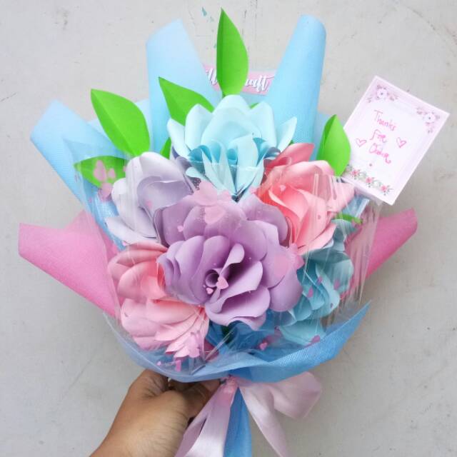 buket bunga / bouqet bunga /baket papertermurah