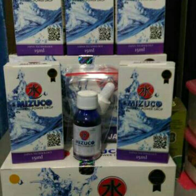 Mizuco Mineral Alkaline Power Drop | Mizu Co Alkaline Mineral | Herbal Anti Kanker & Stroke