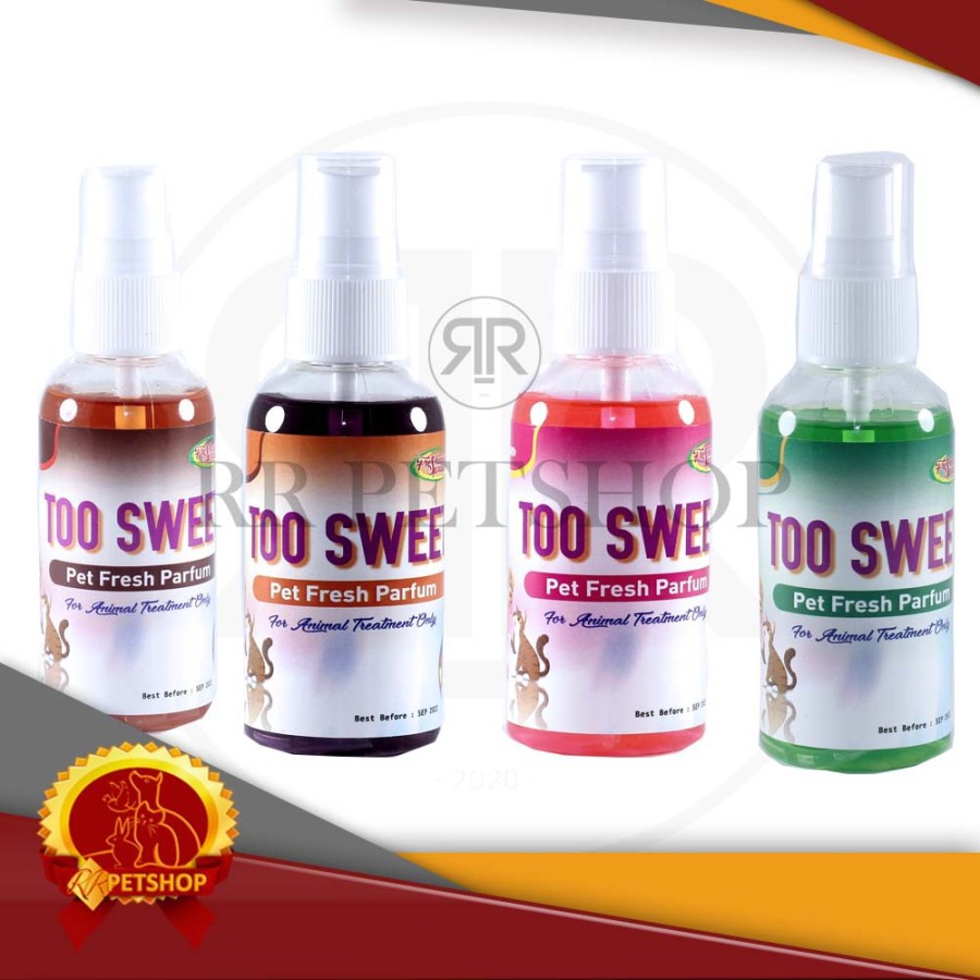 Parfum Kucing Aman Anjing kelinci Murah Parfum Hewan Too Sweet 60ML