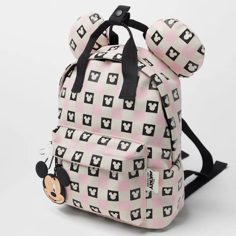 ZRA  KIDS/ MICKEY MOUSE ® DISNEY CHEQUERED BACKPACK