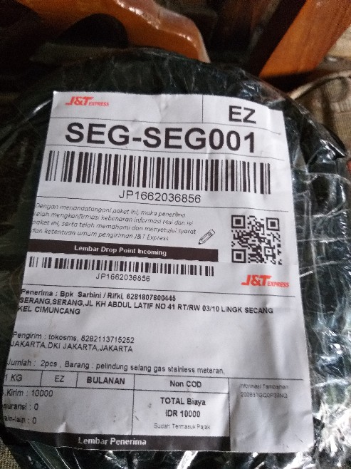 Pelindung Selang Gas Stainless Meteran Selongsong Selang