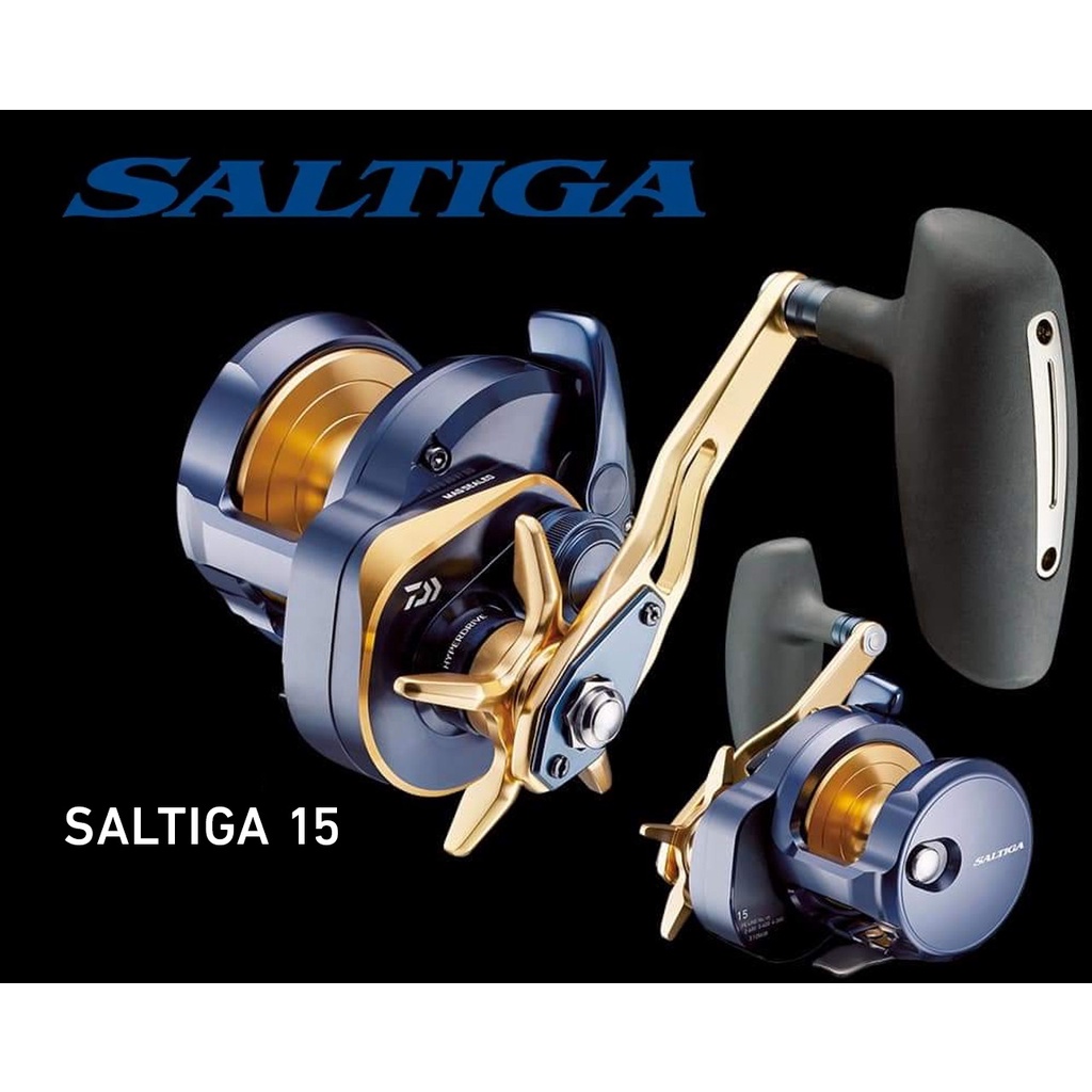 Daiwa Saltiga 15 Model 2022 15H 15HL Over Head OH Reel Pancing Japan