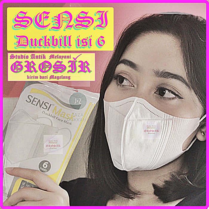 SENSI DUCKBILL 29432 - MASKER DUCKBILL - MASKER SENSI DUCKBILL - MASKER EARLOOP SENSI - SENSI EEALOO