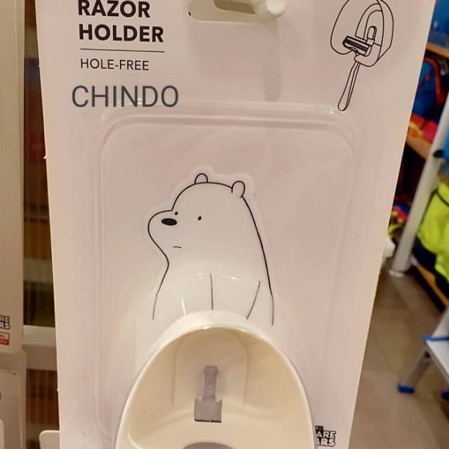 MINISO WE BARE BEARS RAZOR HOLDER ISI 1PCS