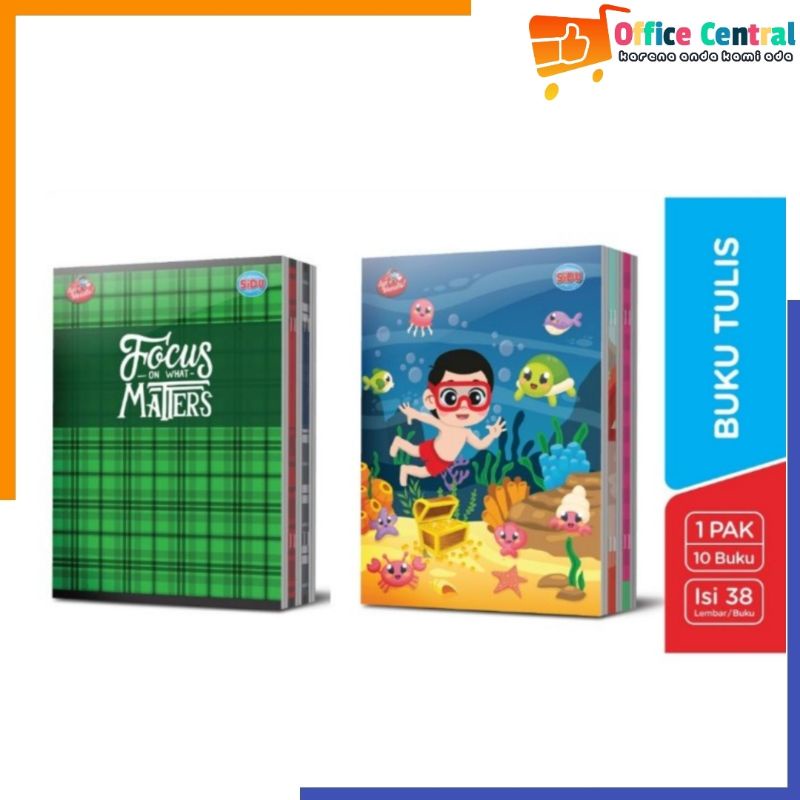 

Buku Tulis Sekolah | Buku Tulis Kampus SIDU