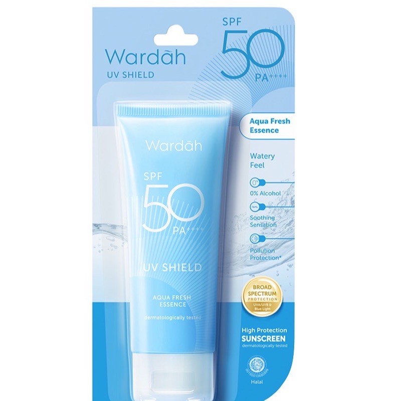 Wardah Uv Shield Aqua Fresh Essence Spf 50 Pa+ 35Ml