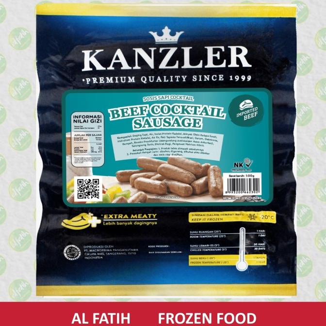 

windytriastuti13 SOSIS KANZLER BEEF COCKTAIL 500GR TERLARIS TERPERCAYA ORIGINAL