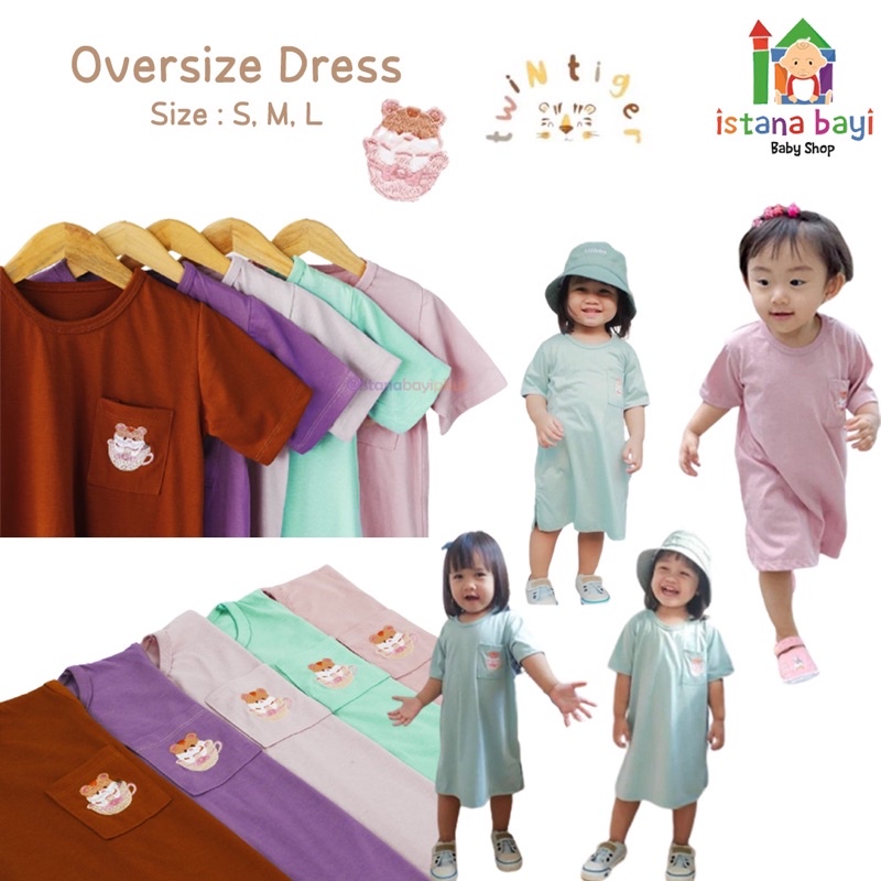 TwinTIger Oversize Dress - Dress Bayi / Anak