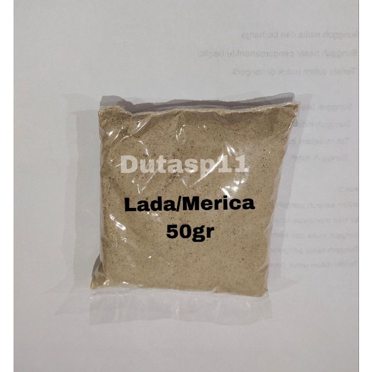 

Lada/Merica Asli 50 gr