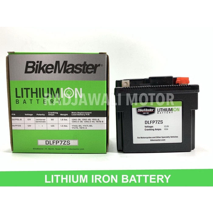 AKI LITHIUM IRON NMAX DLFP7ZS 7Amp YTZ7S GTZ7S BIKEMASTER